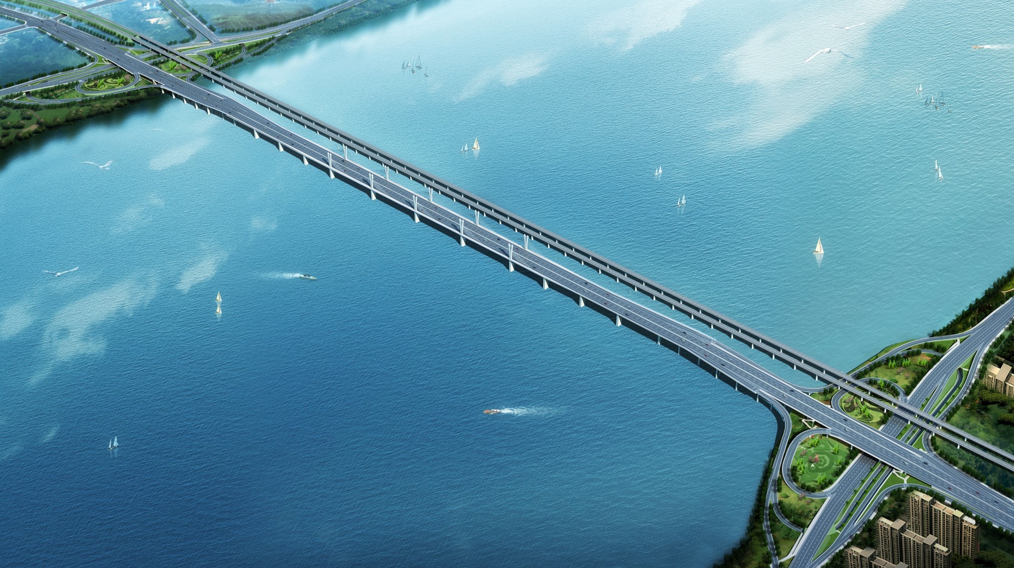 陶然路沂河大橋及兩岸立交新建工程【大型市政路橋項(xiàng)目】