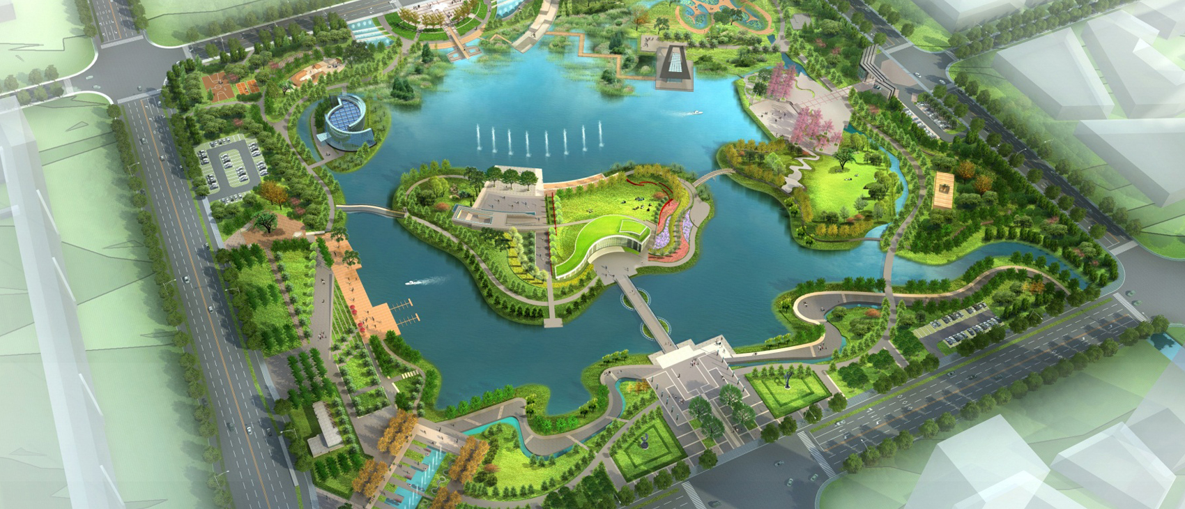 泗縣北城新區(qū)中心公園建設工程設計方案